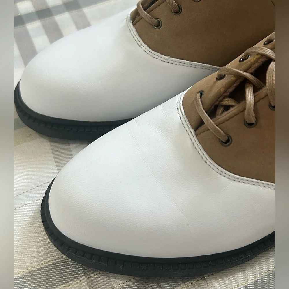 NIKE GOLF SHOES AIR ABERDEEN LEATHER UPPER WOMEN’S GOLF CLEATS - Picture 4 of 16